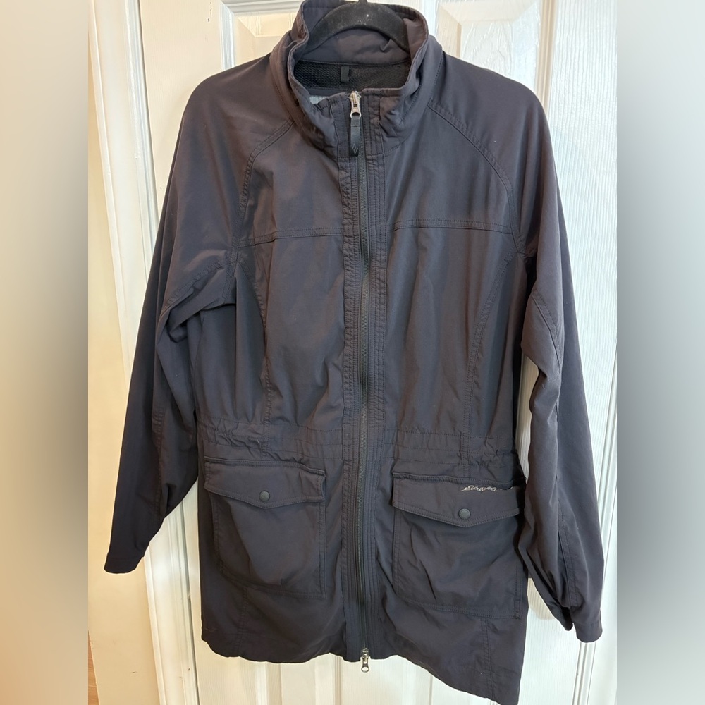 Eddie Bauer Travex Black Jacket Sz XL
